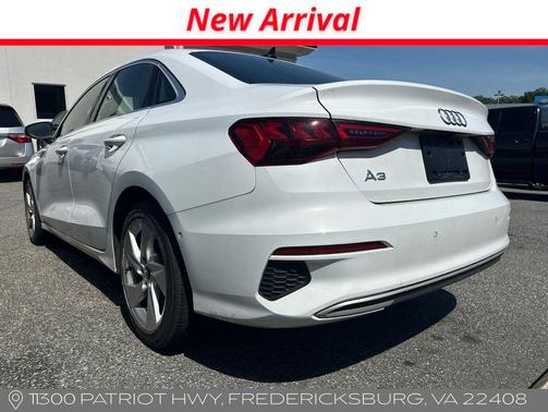 Glacier White Metallic 2023 Audi A3 40 Premium