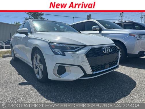 Glacier White Metallic 2023 Audi A3 40 Premium