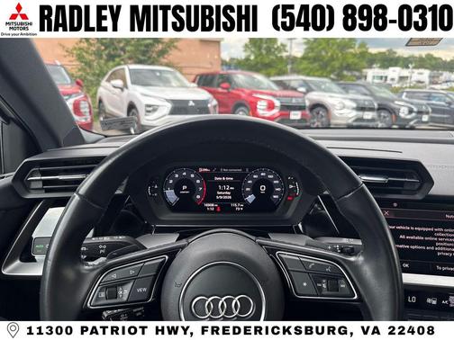 Glacier White Metallic 2023 Audi A3 40 Premium