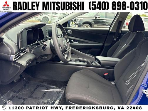 Intense Blue 2023 Hyundai ELANTRA SEL