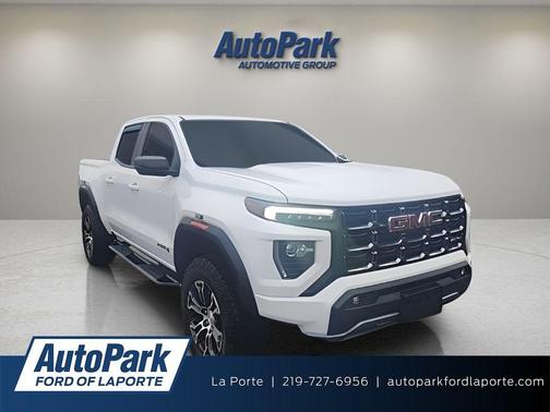 Summit White 2023 GMC Canyon AT4
