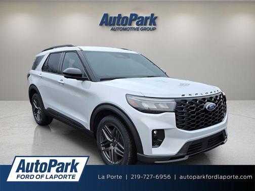 Space White Metallic 2026 Ford Explorer ST
