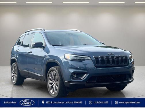 Slate Blue Pearlcoat 2021 Jeep Cherokee Latitude Lux