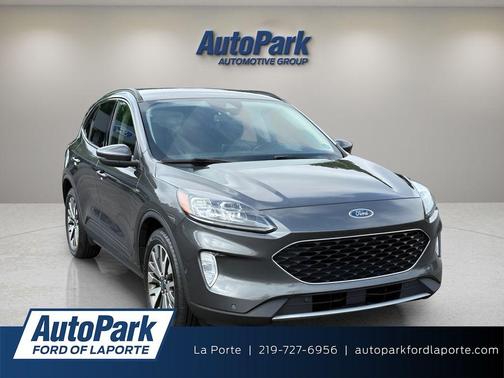 Magnetic Metallic 2020 Ford Escape Titanium Hybrid