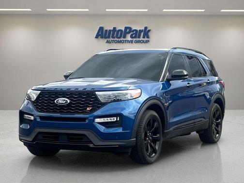 Atlas Blue Metallic 2020 Ford Explorer ST