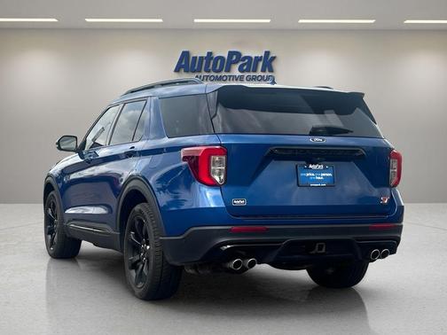 Atlas Blue Metallic 2020 Ford Explorer ST