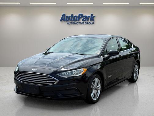 Shadow Black 2018 Ford Fusion Hybrid S