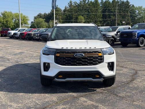 White Metallic 2026 Ford Explorer Tremor