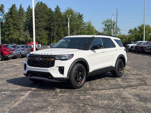 White Metallic 2026 Ford Explorer Tremor