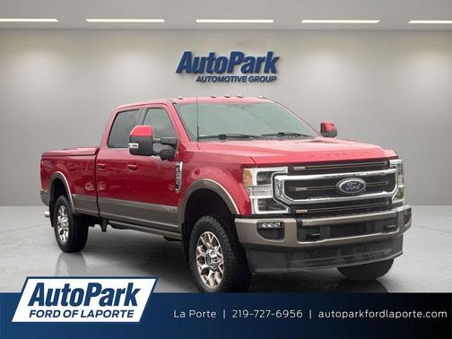 Rapid Red Metallic Tinted Clearcoat 2022 Ford F-250 King Ranch