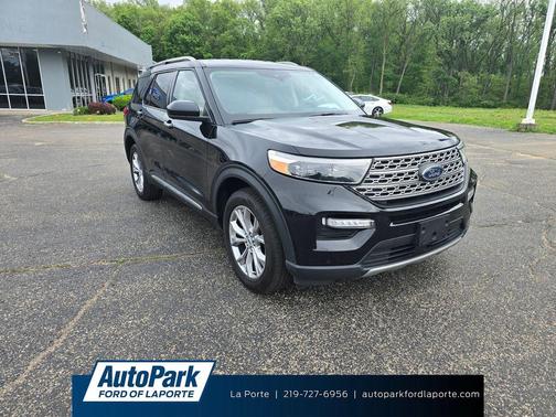 Agate Black Metallic 2023 Ford Explorer Limited
