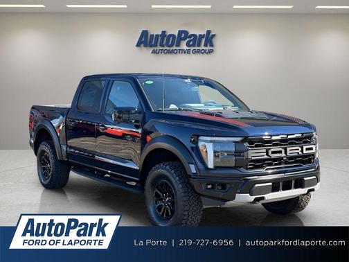 Antimatter Blue Metallic 2026 Ford F-150 Raptor Truck
