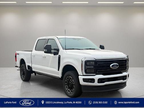 Star White 2026 Ford F-350 Platinum