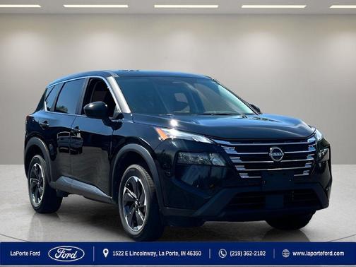 Super Black 2024 Nissan Rogue SV