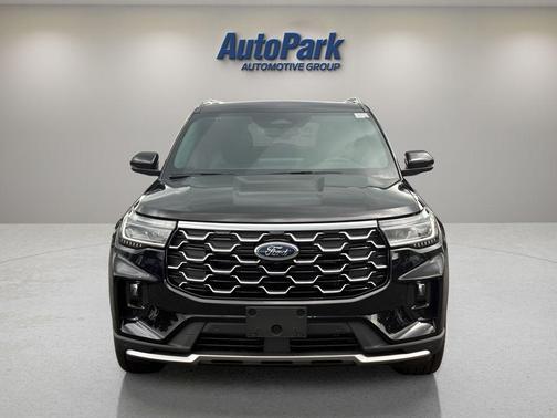 Black Metallic 2026 Ford Explorer Platinum