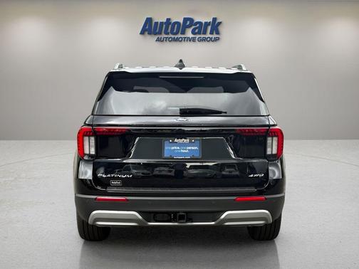 Black Metallic 2026 Ford Explorer Platinum