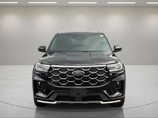 Black Metallic 2026 Ford Explorer Platinum