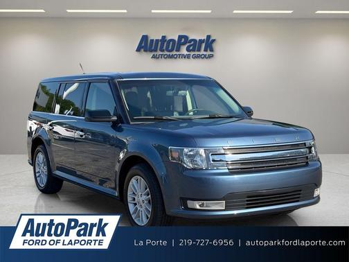 Blue Metallic 2018 Ford Flex SEL