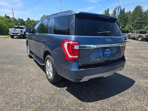 Blue Metallic 2018 Ford Expedition XLT