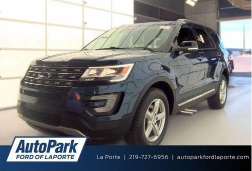 Blue Jeans Metallic 2017 Ford Explorer XLT