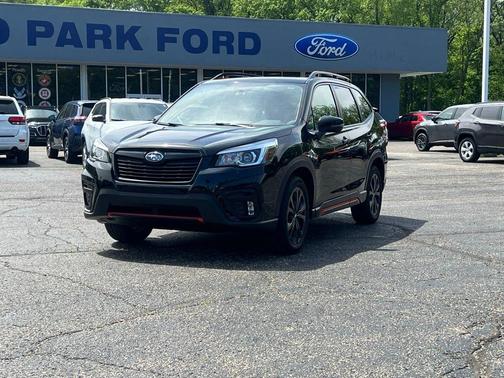 Crystal Black Silica 2020 Subaru Forester Sport