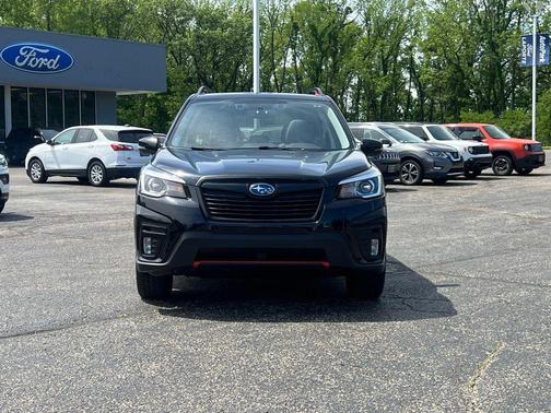 Crystal Black Silica 2020 Subaru Forester Sport