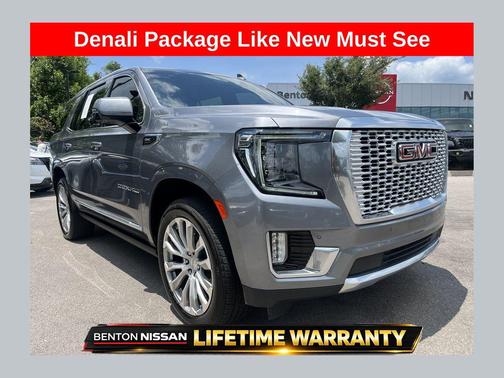 Satin Steel Metallic 2022 GMC Yukon Denali