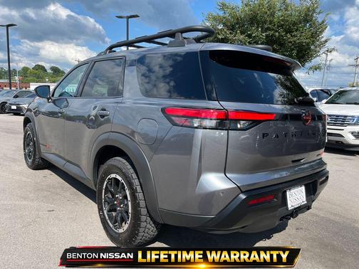 Gun Metallic 2026 Nissan Pathfinder Rock Creek