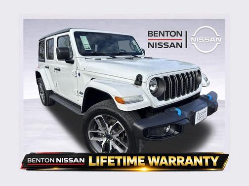 Bright White Clearcoat 2024 Jeep Wrangler 4xe Sport S