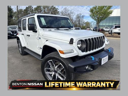 Bright White Clearcoat 2024 Jeep Wrangler 4xe Sport S