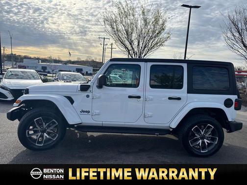 Bright White Clearcoat 2024 Jeep Wrangler 4xe Sport S
