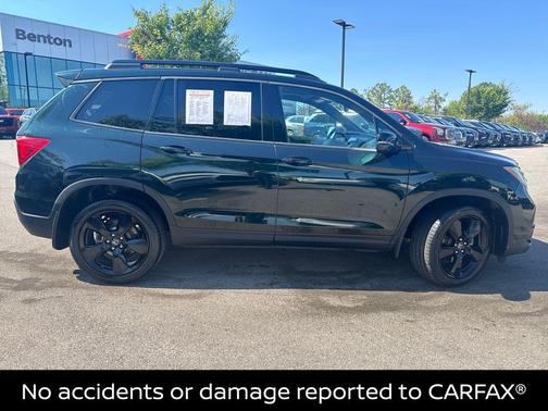 Black 2019 Honda Passport Elite