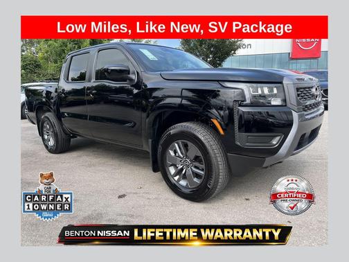 Super Black 2026 Nissan Frontier SV