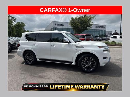 Aspen White Tricoat 2021 Nissan Armada Platinum 2WD