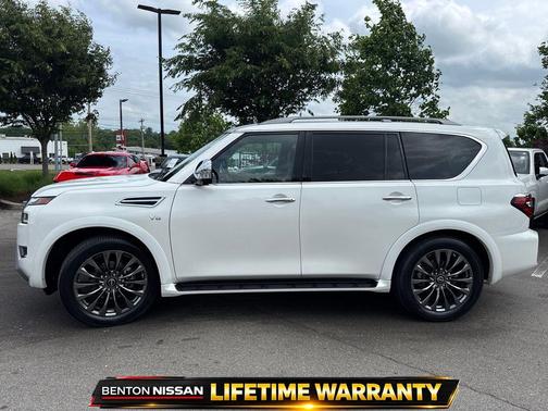Aspen White Tricoat 2021 Nissan Armada Platinum 2WD