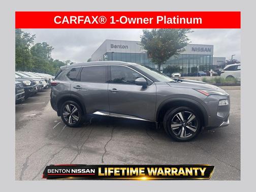 Gun Metallic 2021 Nissan Rogue Platinum
