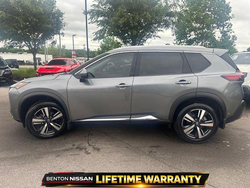 Gun Metallic 2021 Nissan Rogue Platinum