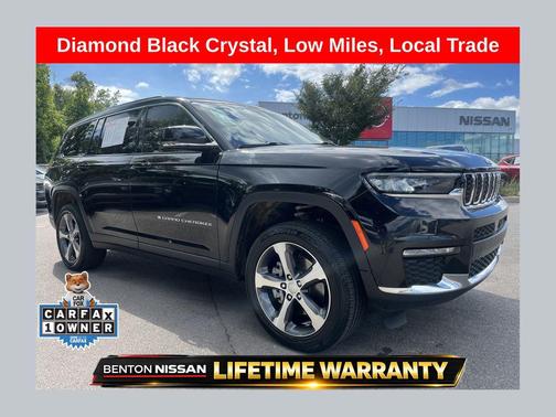 Diamond Black Crystal Pearlcoat 2024 Jeep Grand Cherokee L Limited