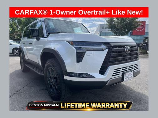 White Pearl 2024 Lexus GX 550 Overtrail+