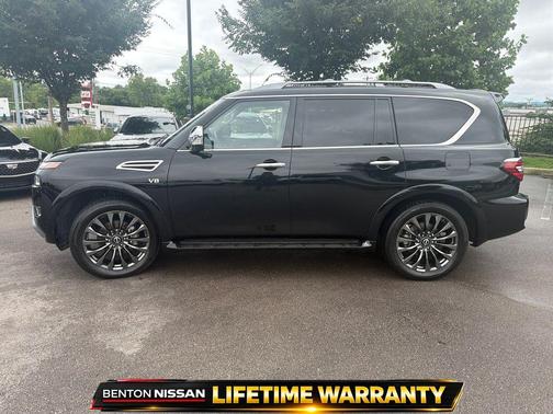Super Black 2022 Nissan Armada Platinum 4WD