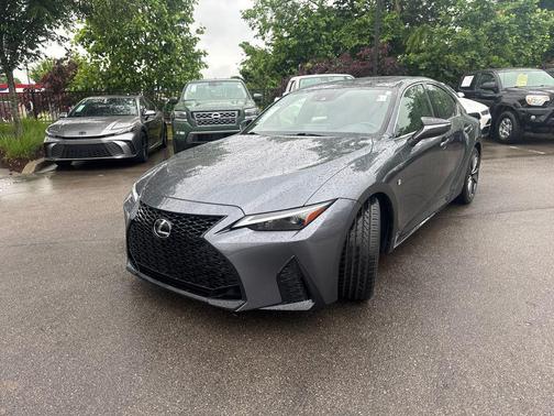 Gray 2023 Lexus IS 350 Base