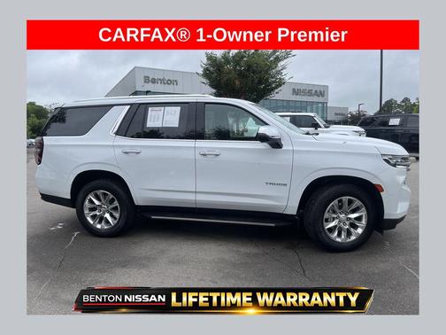 Summit White 2023 Chevrolet Tahoe Premier