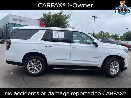 Summit White 2023 Chevrolet Tahoe Premier