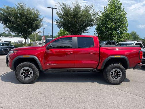 Volcanic Red Tintcoat 2023 GMC Canyon AT4X