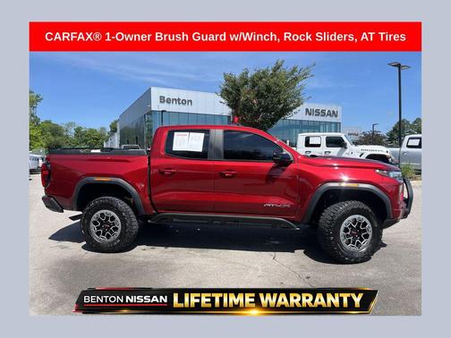 Volcanic Red Tintcoat 2023 GMC Canyon AT4X