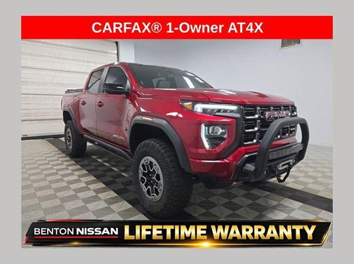 Volcanic Red Tintcoat 2023 GMC Canyon AT4X