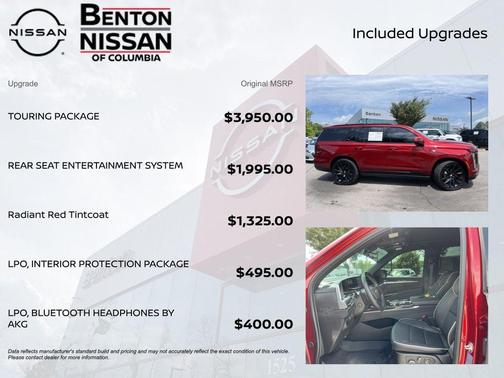 Radiant Red Tintcoat 2026 Cadillac Escalade Sport