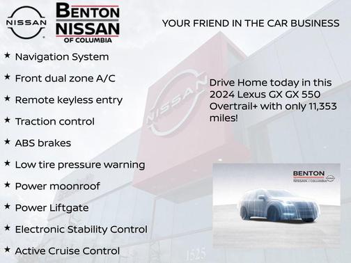 2024 Lexus GX 550 Overtrail+