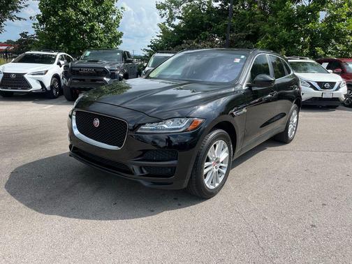 Black 2018 Jaguar F-PACE 30t Prestige