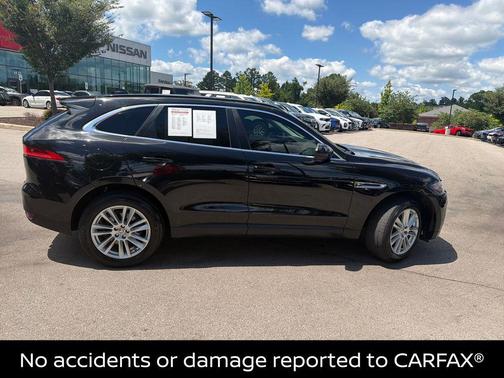 Black 2018 Jaguar F-PACE 30t Prestige
